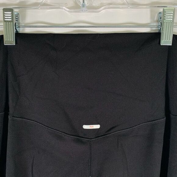 Aerie Leggings Women's Medium Solid Black Pull On Stretchy High Rise - Picture 7 of 7